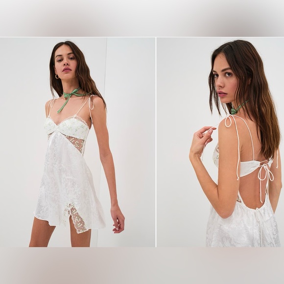 For Love And Lemons baby's breath slip dress - Picture 1 of 14